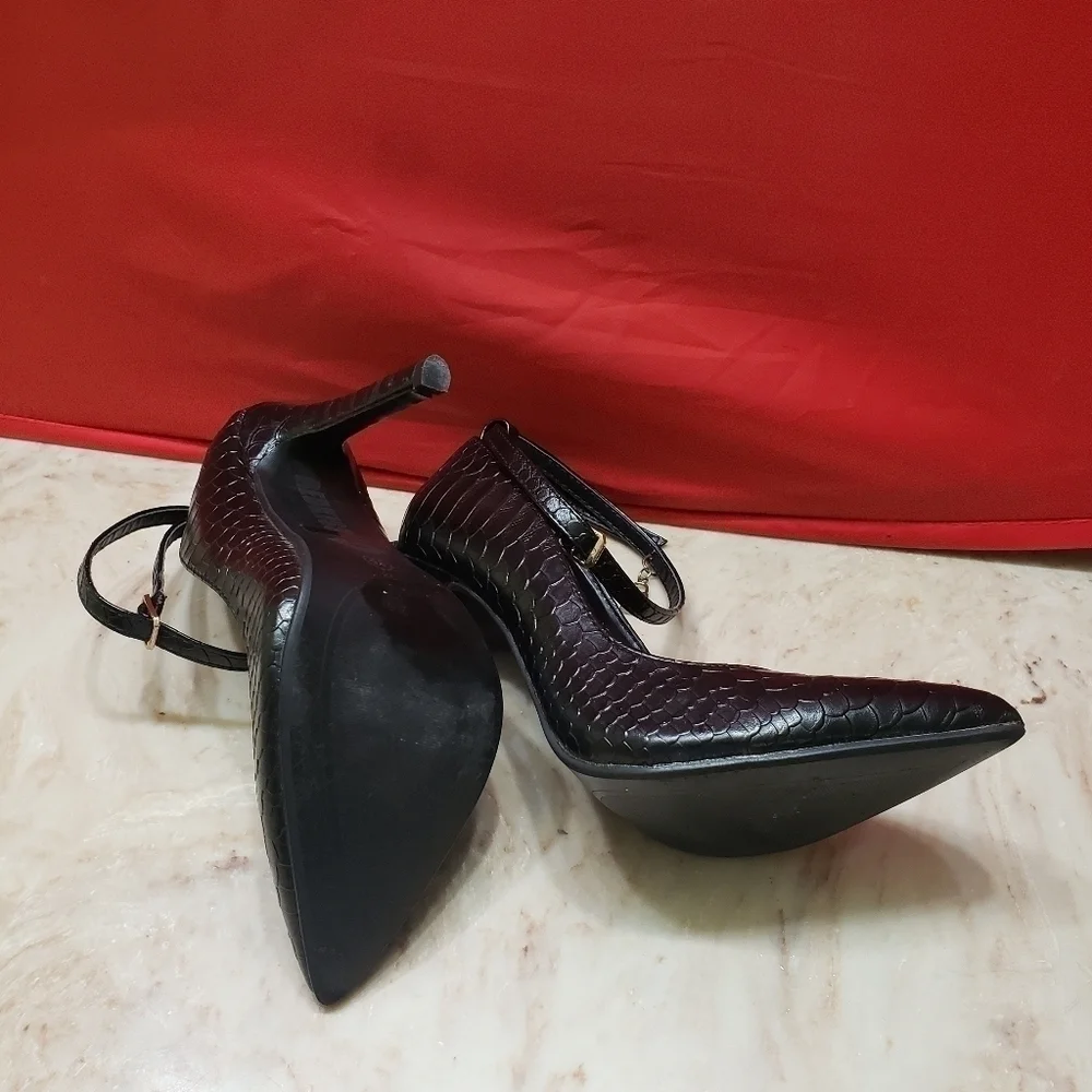 Heel shows Love lock Red Kiss blak 6.5 - Picture 5 of 9